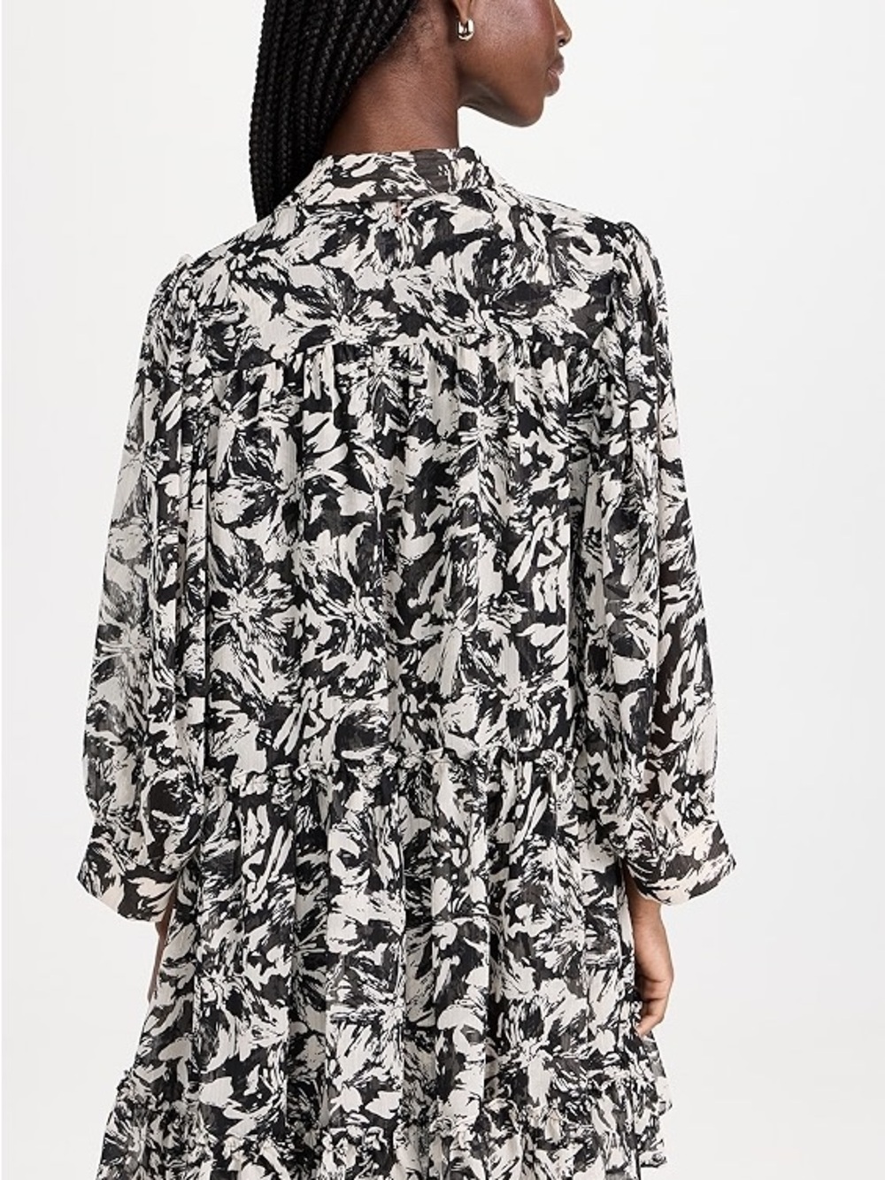 MISA Los Angeles Ruffle Dress - Picture 2 of 4